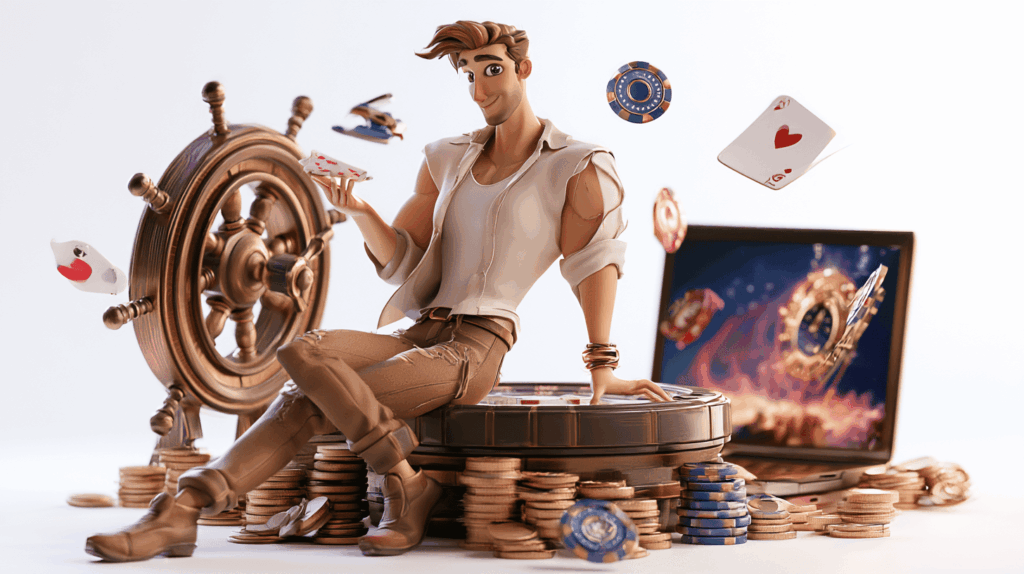 Imagen de portada en casino online y cómo presenta el estilo de un juego